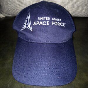 United States Space Force adjustable baseball hat ~ unisex men women ~ like new